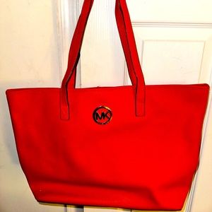 Michael Kors Red Tote